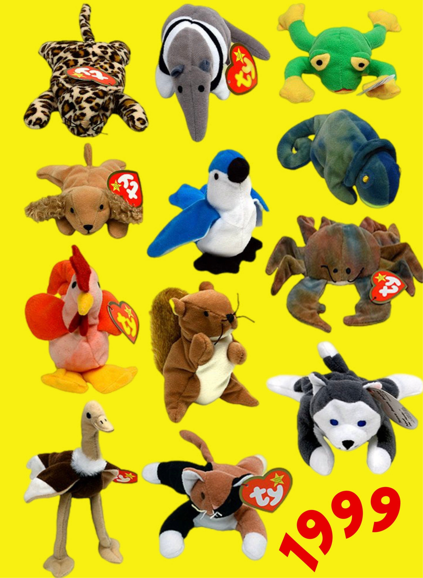 Vintage Teenie Babies 1999