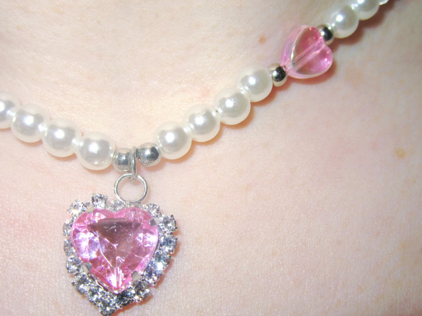 Toy Box Heart Gem Necklace