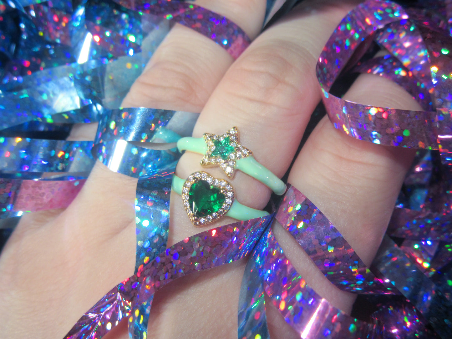 Toy Box Gemstone Ring