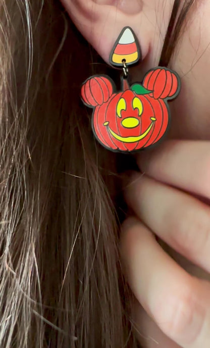 Not So Scary Inspired Earrings! 🎃🍂